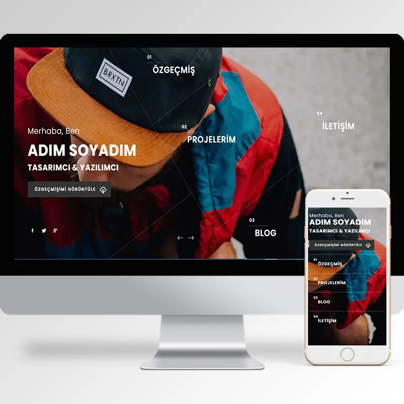 Kişisel Web Sitesi Yazılımı 3
