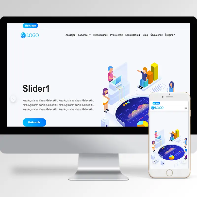 Ajans Hazır Web Sitesi Yazılımı 5