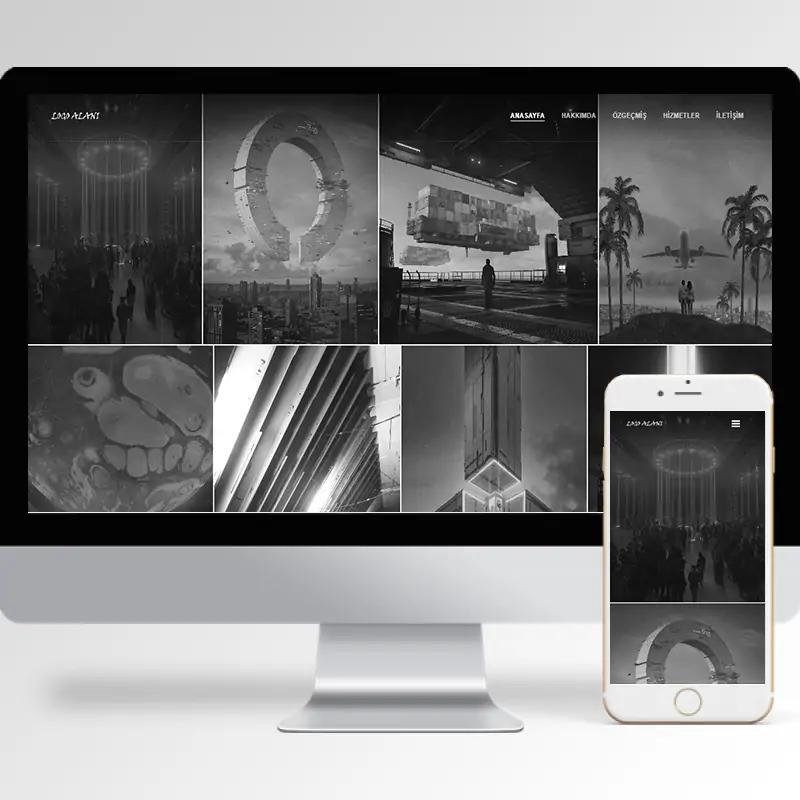 Kişisel Portfolyo Hazır Web Sitesi Yazılımı 7