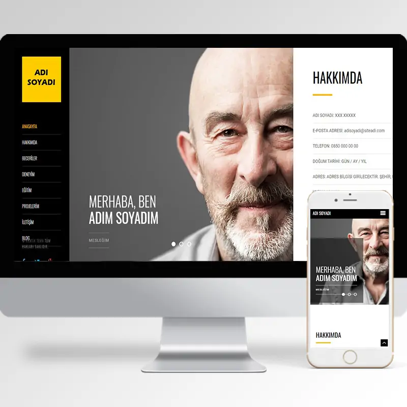Kişisel Web Sitesi Yazılımı 4