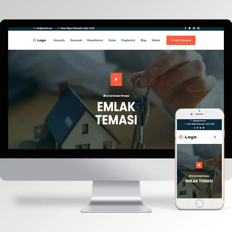 Emlak Hazır Web Sitesi Yazılımı 2
