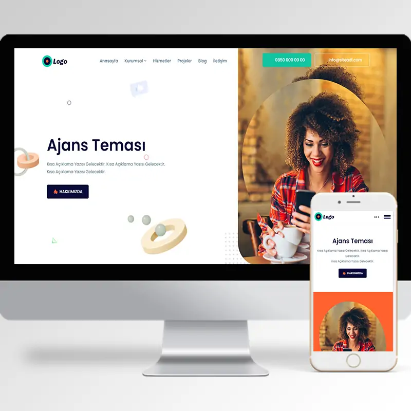 Ajans Hazır Web Sitesi Yazılımı 24