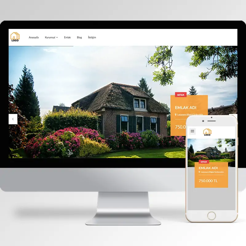 Emlak Hazır Web Sitesi Yazılımı 12