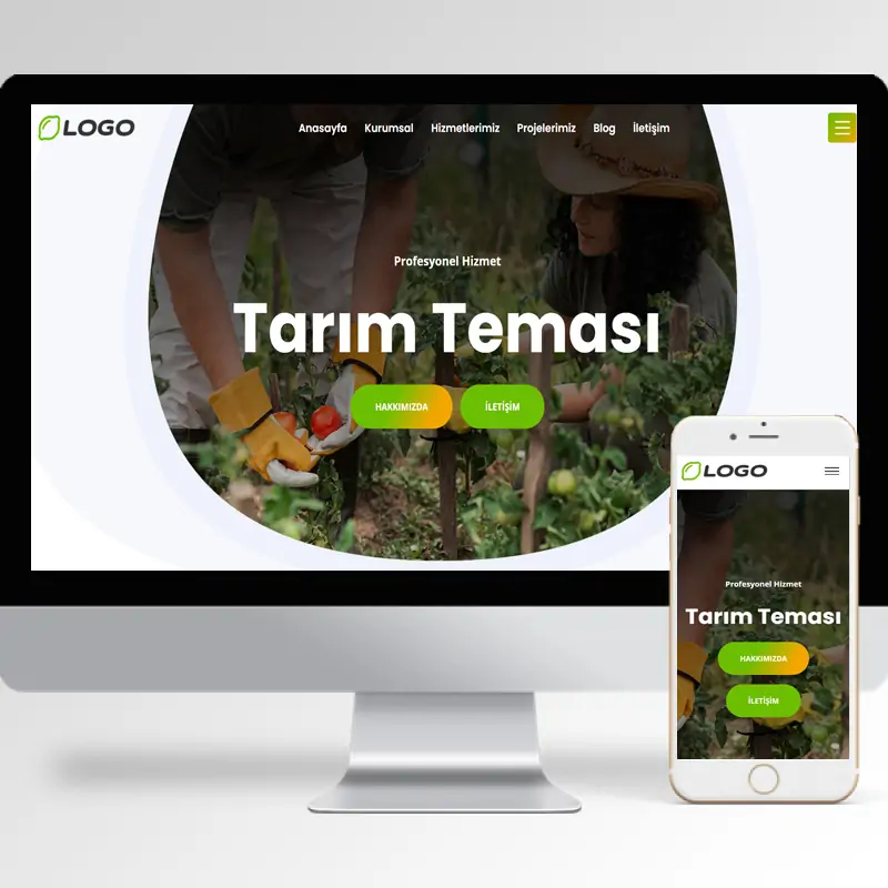 Tarım Hazır Web Sitesi Yazılımı 6