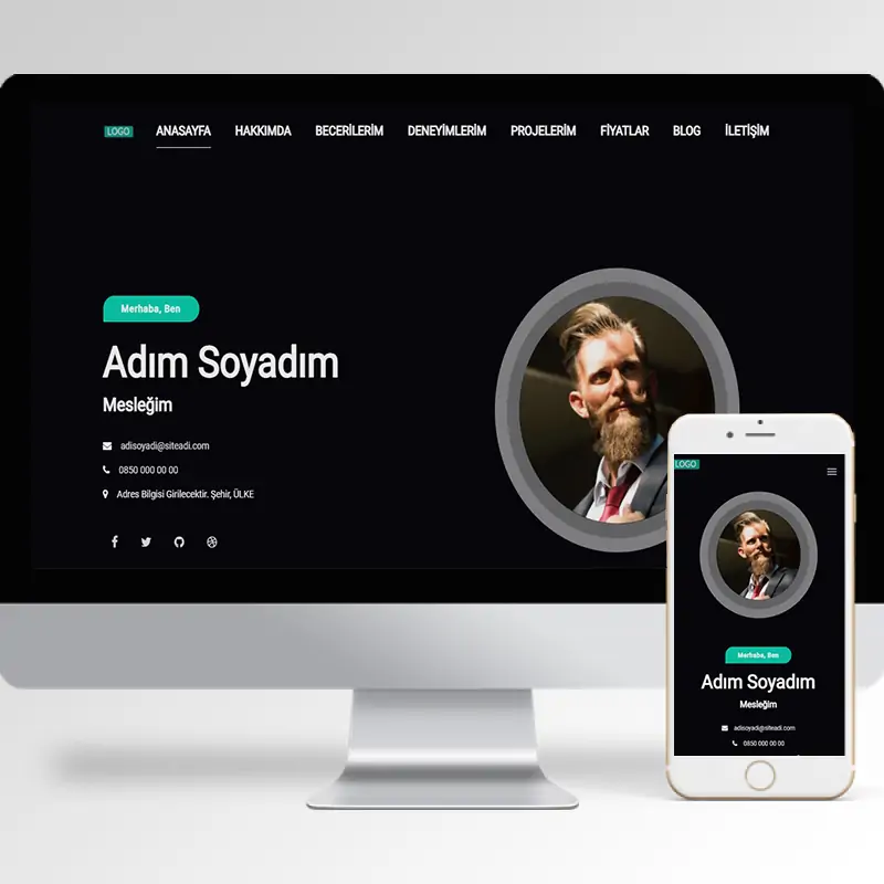 Kişisel Web Sitesi Yazılımı 7