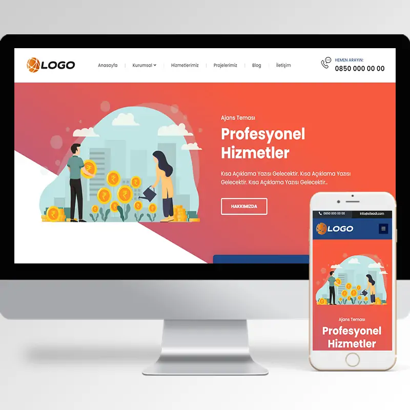 Ajans Hazır Web Sitesi Yazılımı 28