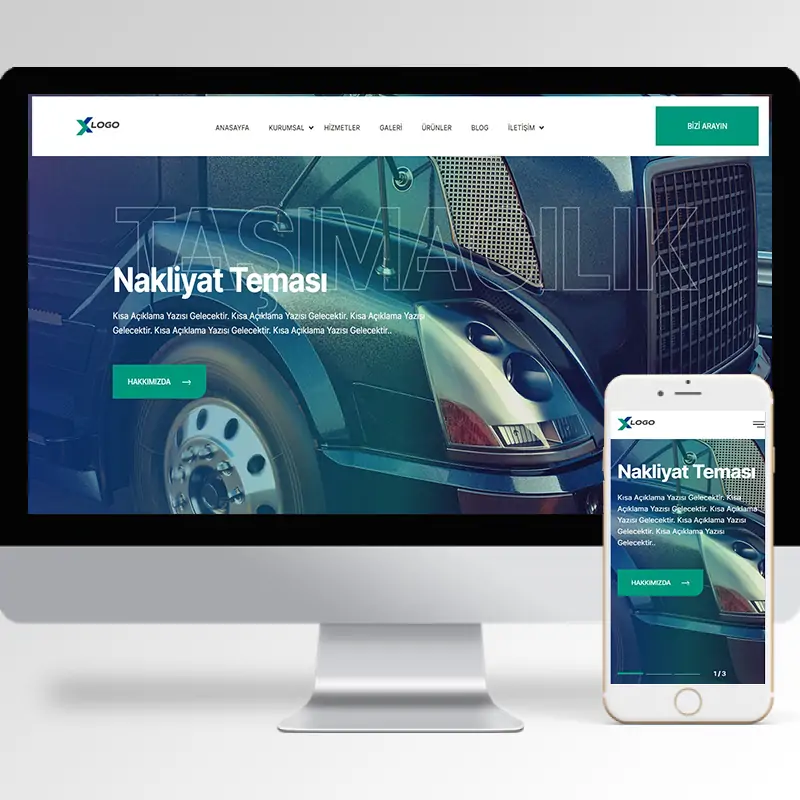 Nakliyat Şirketi Hazır Web Sitesi Yazılımı 13