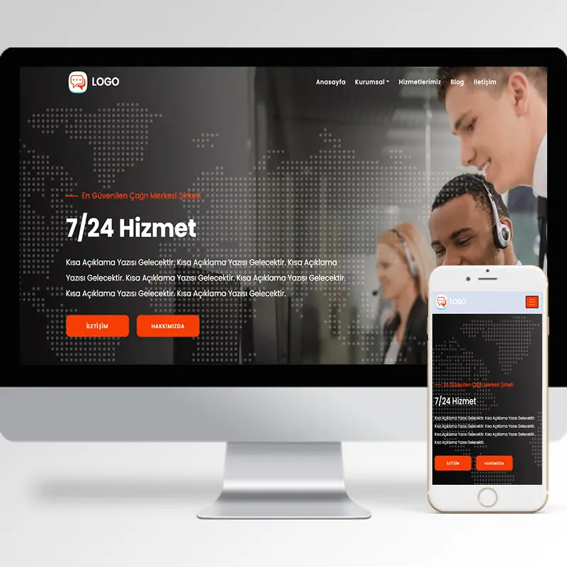 Çağrı Merkezi Hazır Web Sitesi Yazılımı 2