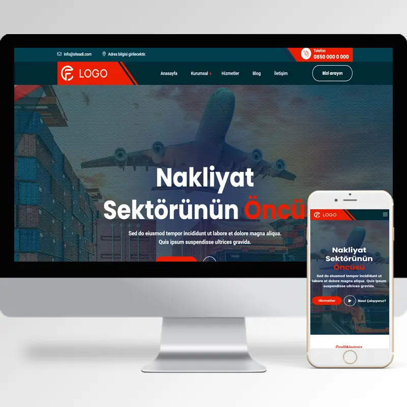 Nakliyat Şirketi Hazır Web Sitesi Yazılımı 21
