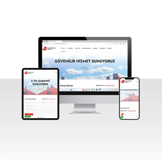 Tesisatçı ve Tamirci Hazır Web Sitesi Yazılımı