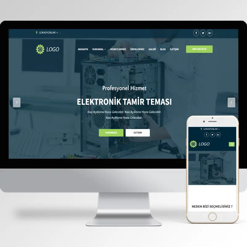 Elektronik Tamir Hazır Web Sitesi 7