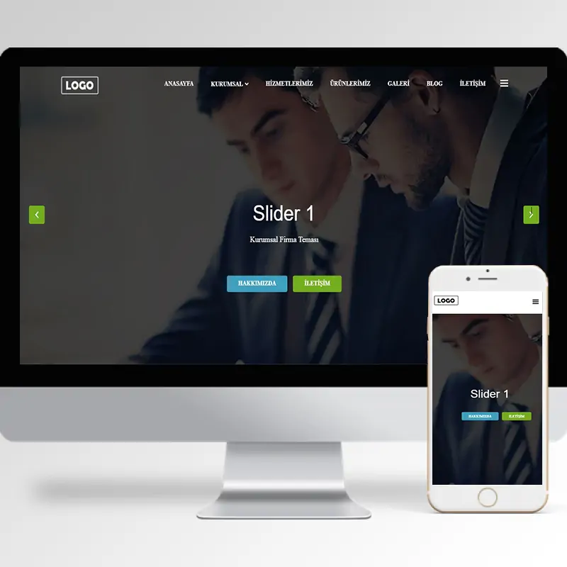 Kurumsal Firma Hazır Web Sitesi Yazılımı 21