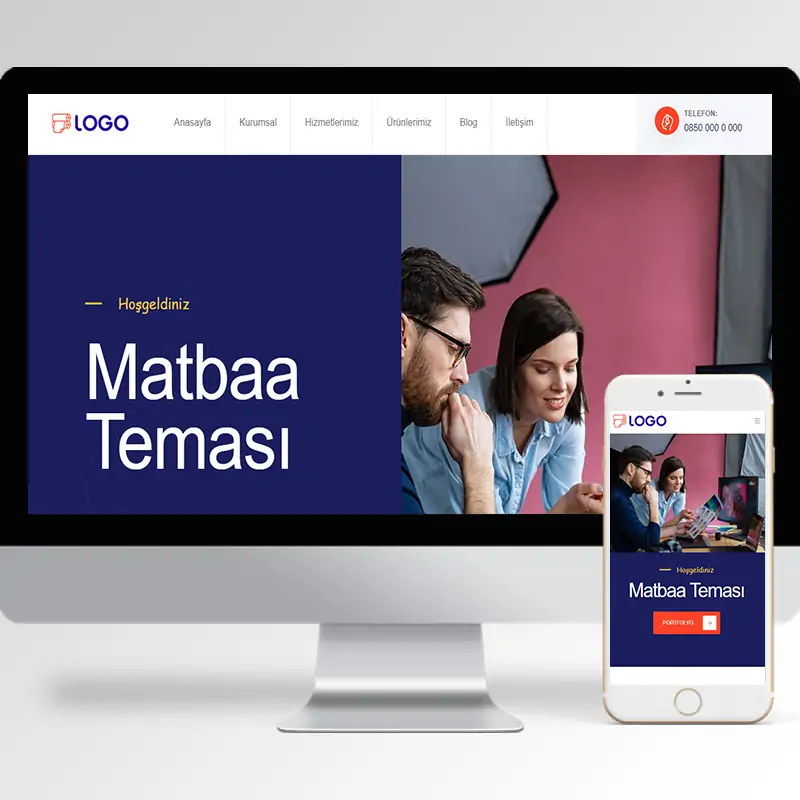 Matbaa Hazır Web Sitesi Yazılımı 2
