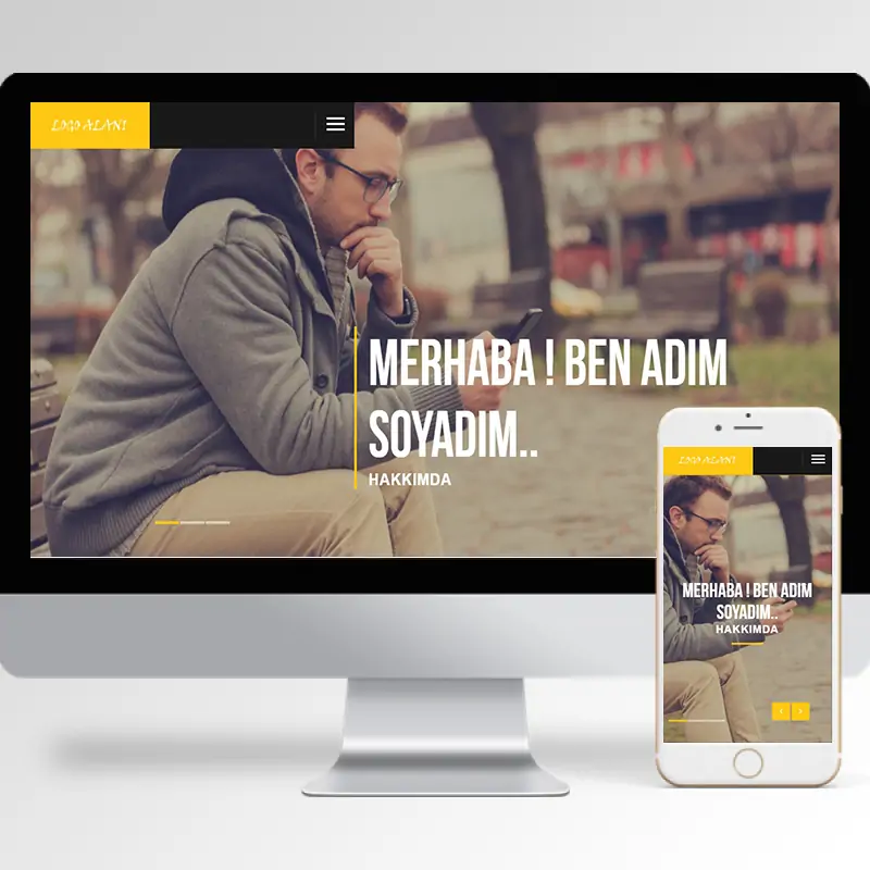 Kişisel Portfolyo Hazır Web Sitesi Yazılımı 6