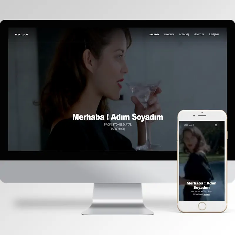 Kişisel Portfolyo Hazır Web Sitesi Yazılımı 10