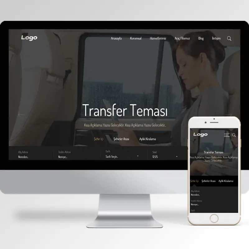 Vip Transfer Hazır Web Sitesi Yazılımı 4