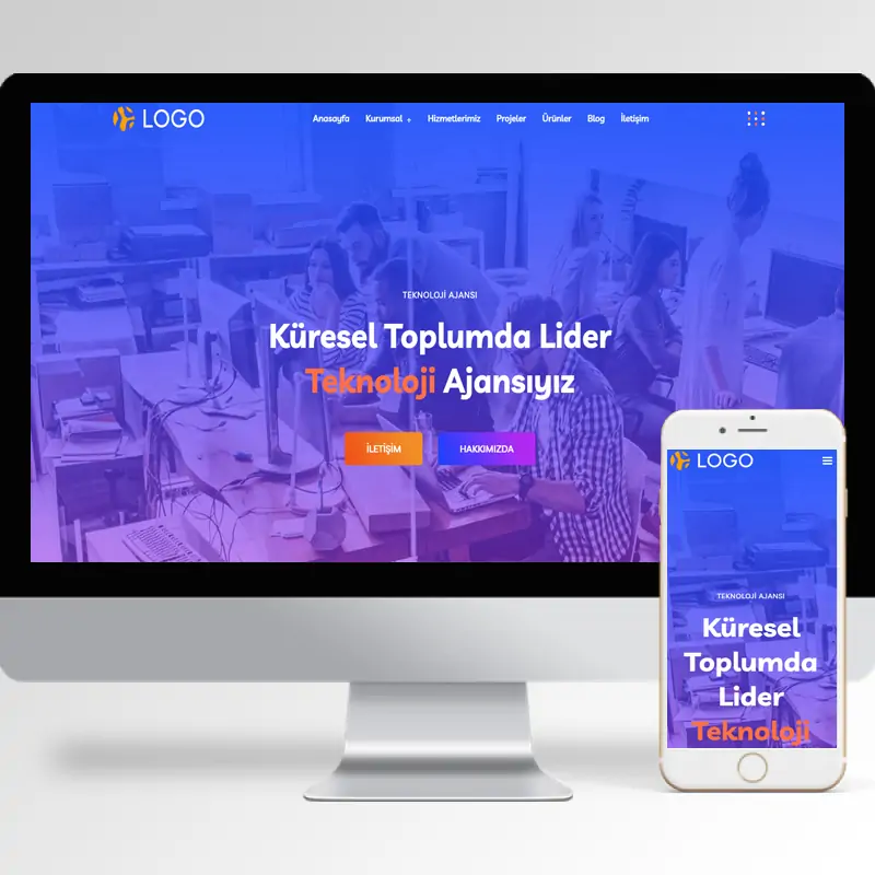 Kurumsal Firma Hazır Web Sitesi Yazılımı 71