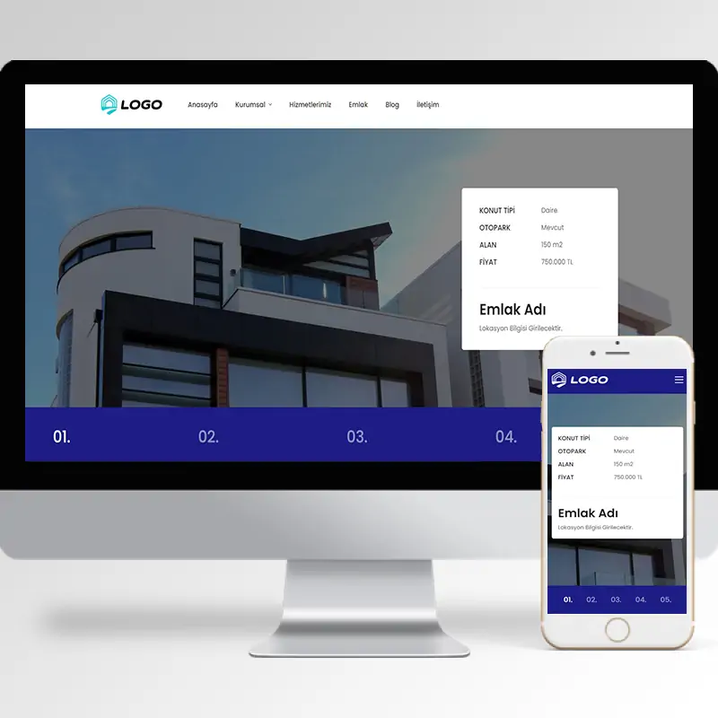 Emlak Hazır Web Sitesi Yazılımı 10