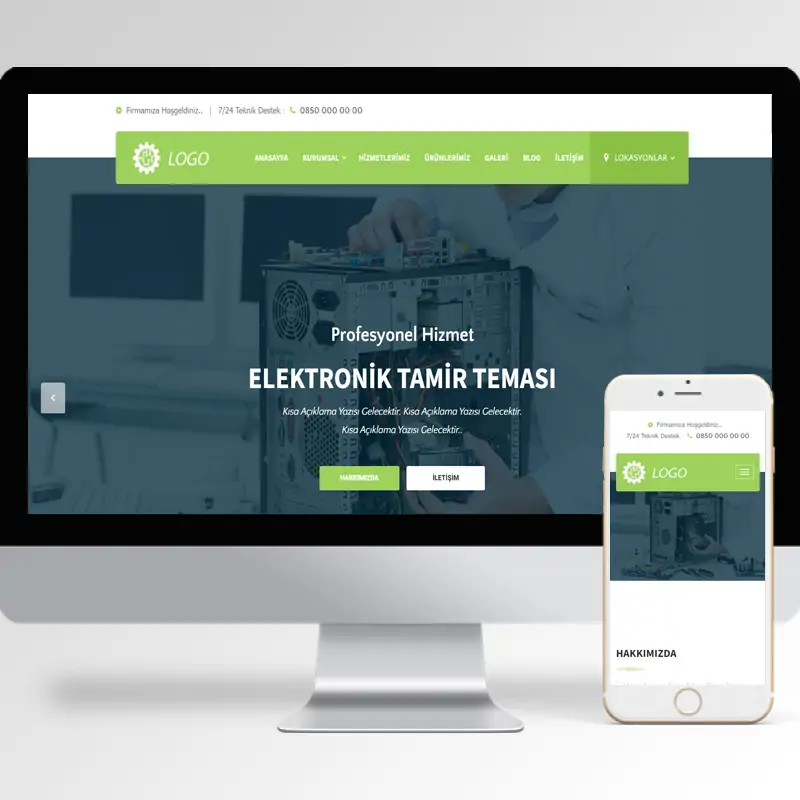 Elektronik Tamir Hazır Web Sitesi 6
