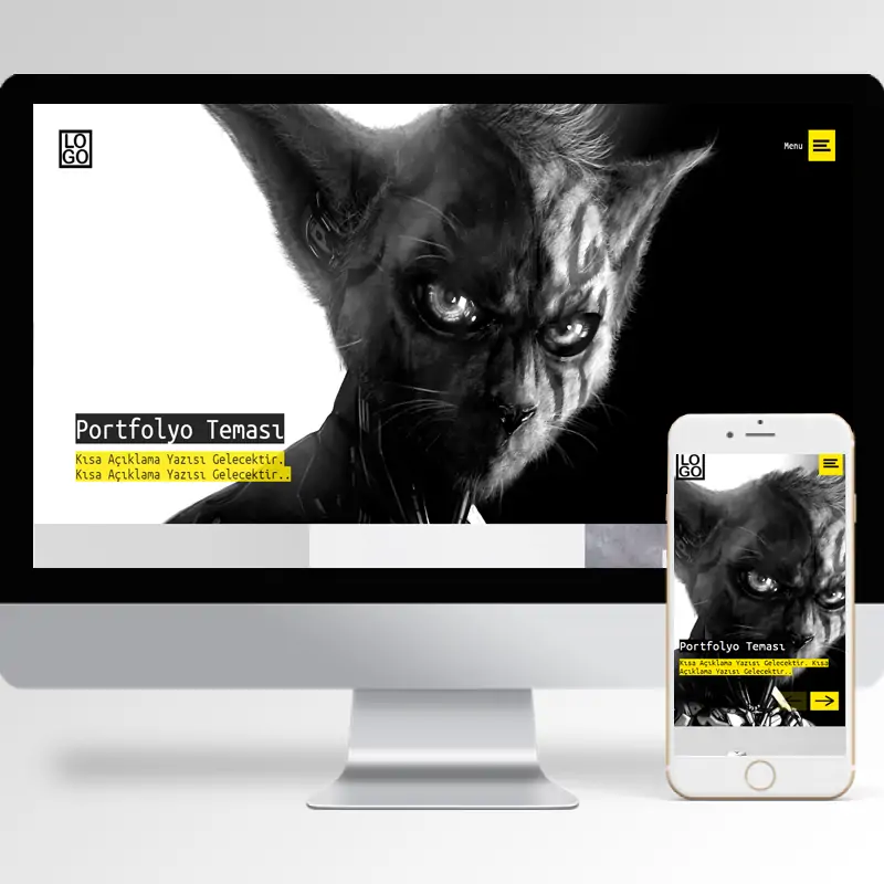 Kişisel Portfolyo Hazır Web Sitesi Yazılımı 22