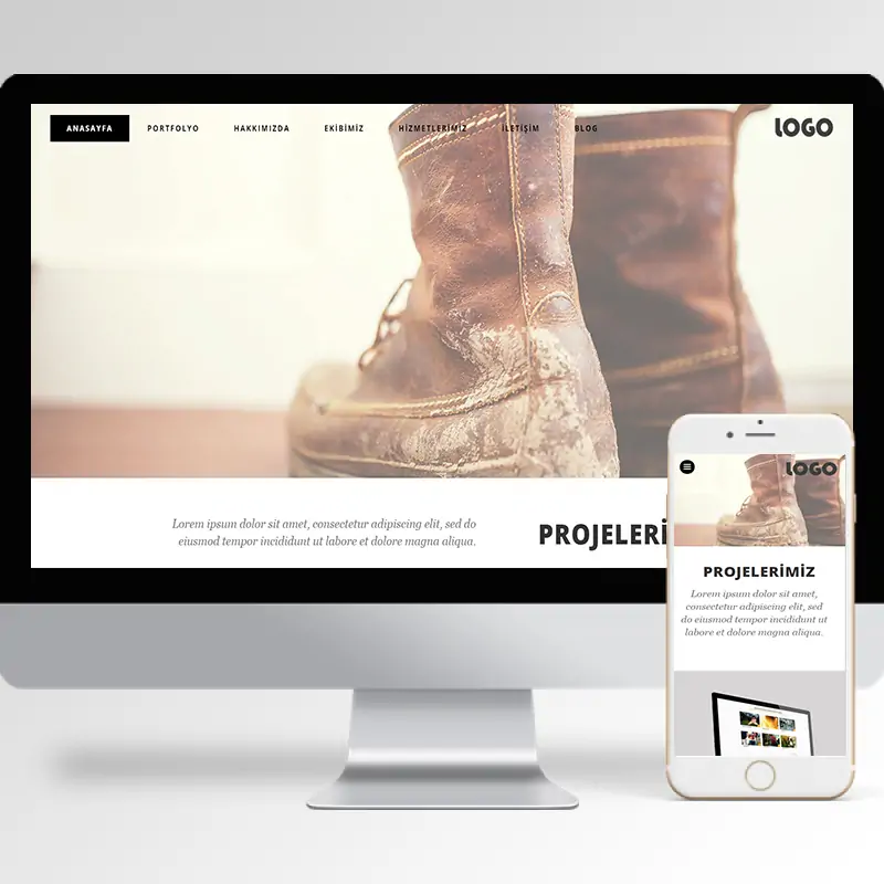 Kişisel Portfolyo Hazır Web Sitesi Yazılımı 18