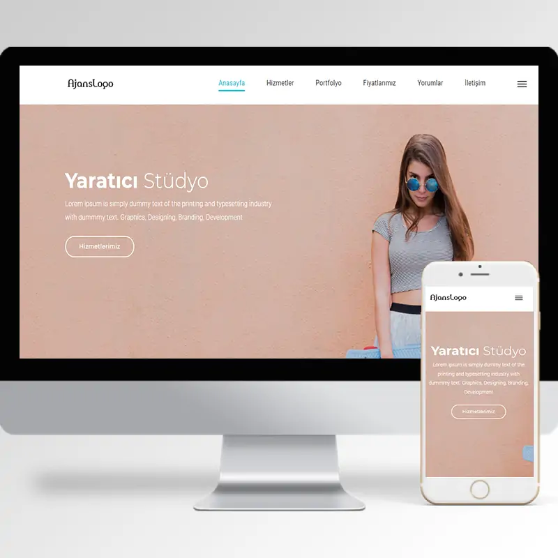 Ajans Hazır Web Sitesi Yazılımı 2