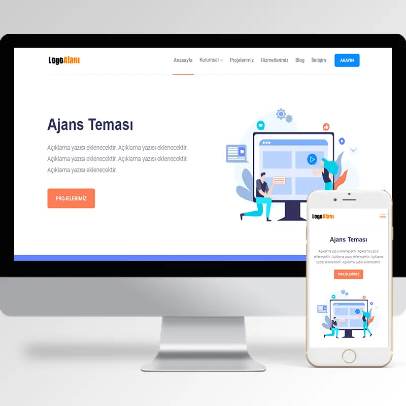 Ajans Hazır Web Sitesi Yazılımı 6