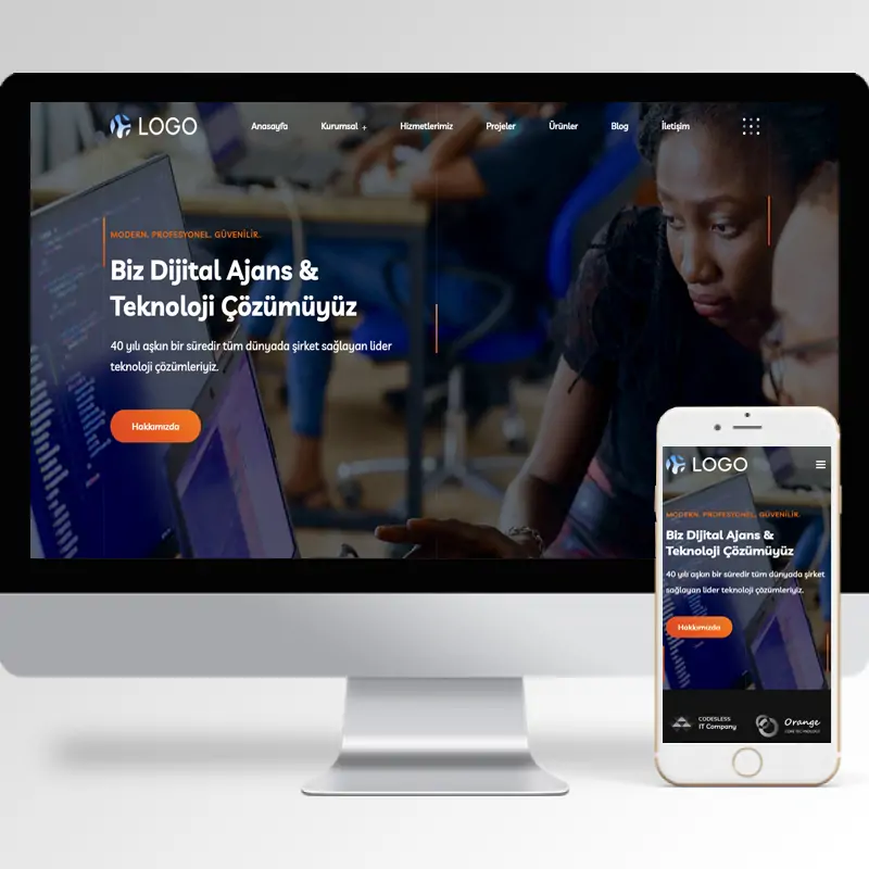 Kurumsal Firma Hazır Web Sitesi Yazılımı 69