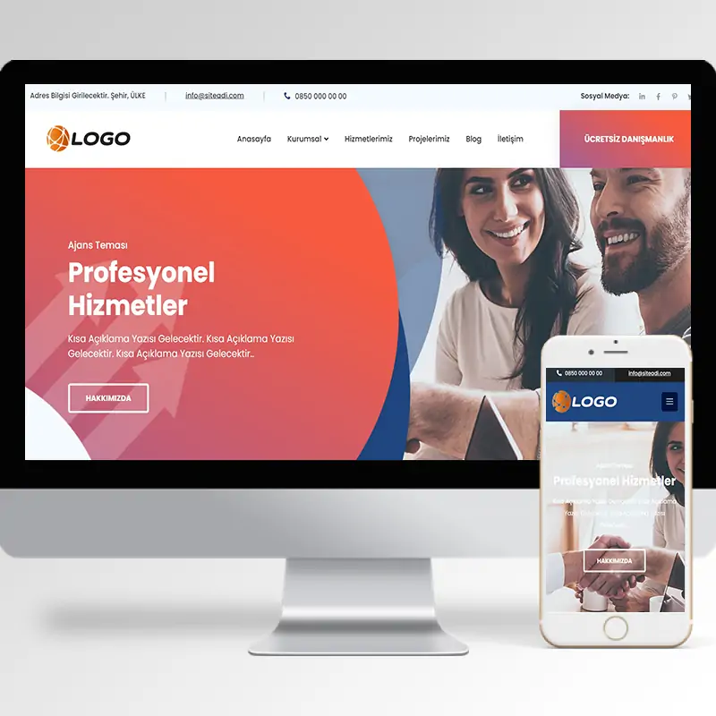 Ajans Hazır Web Sitesi Yazılımı 30
