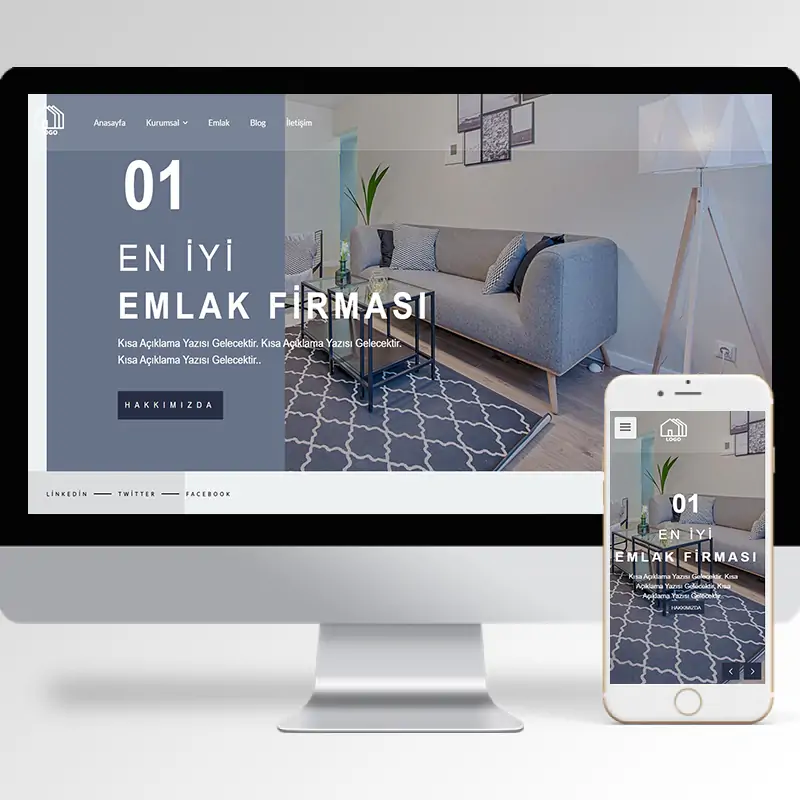 Emlak Hazır Web Sitesi Yazılımı 15