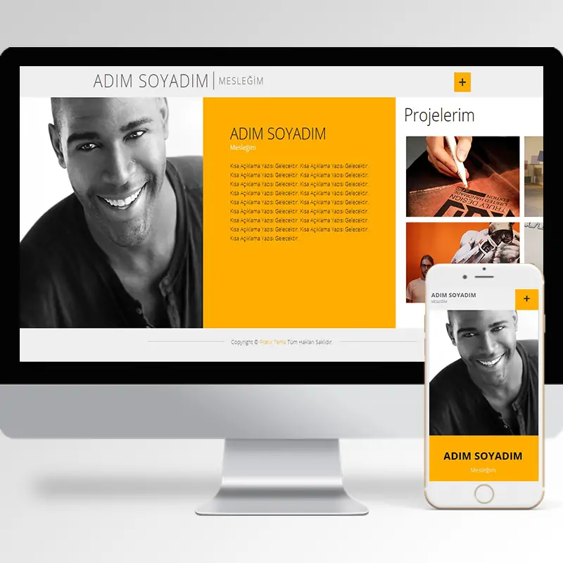 Kişisel Web Sitesi Yazılımı 9