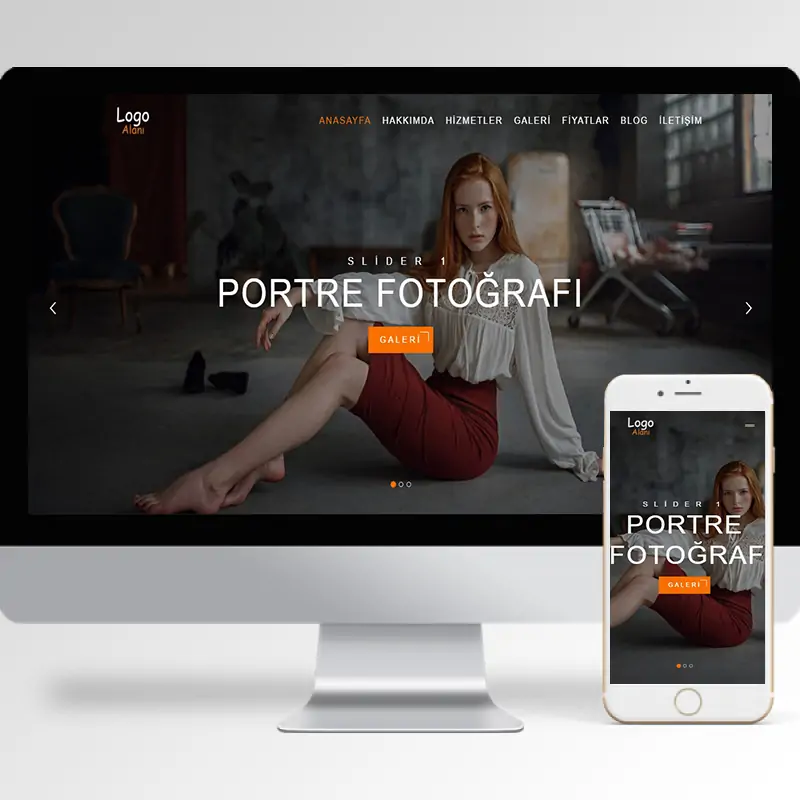 Fotoğrafçı Hazır Web Sitesi Yazılımı 4