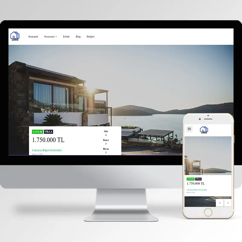 Emlak Hazır Web Sitesi Yazılımı 11