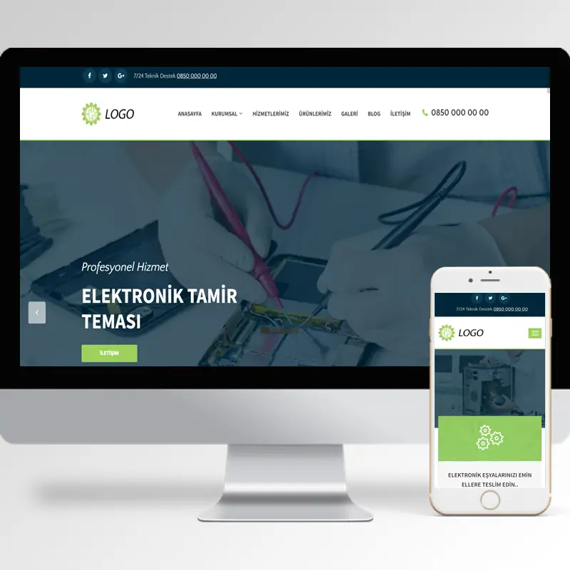 Elektronik Tamir Hazır Web Sitesi 5