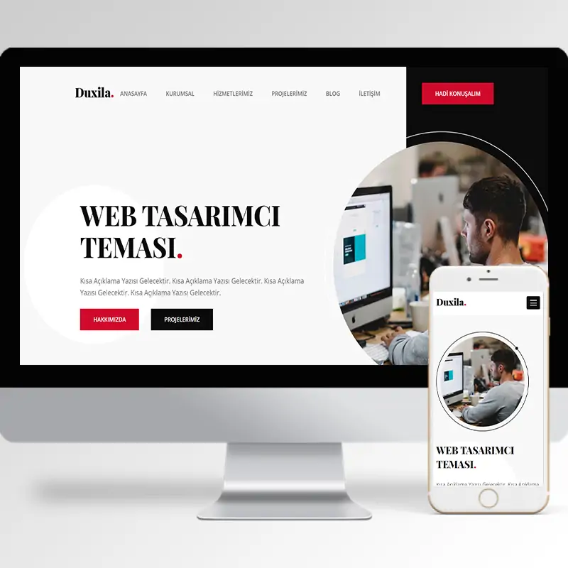 Web Tasarımcı Hazır Web Sitesi Yazılımı 5