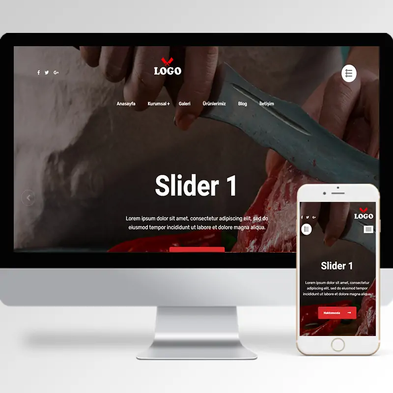 Kasap Hazır Web Sitesi Yazılımı 2