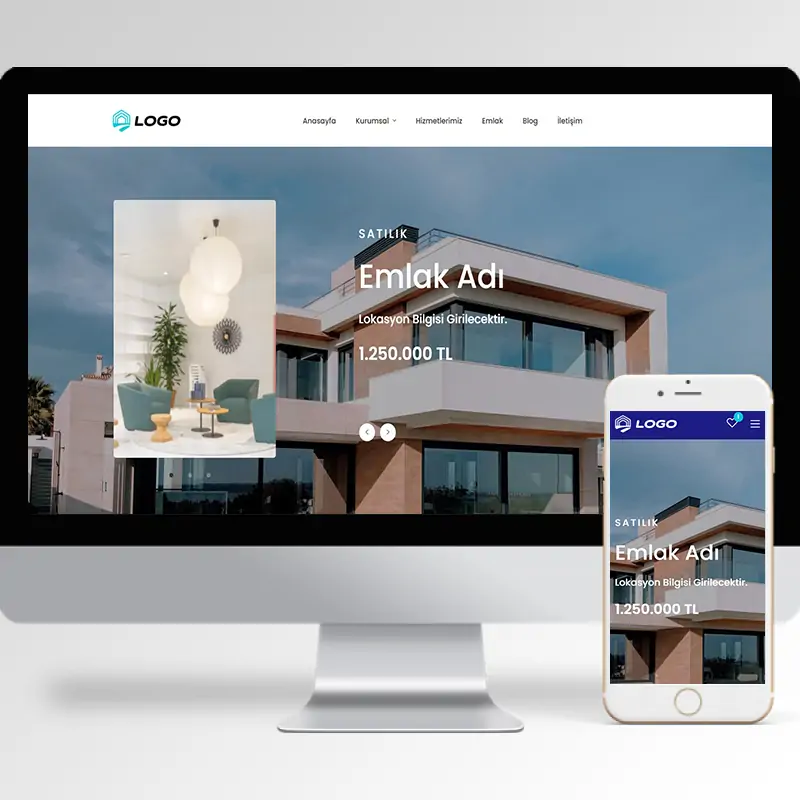 Emlak Hazır Web Sitesi Yazılımı 8