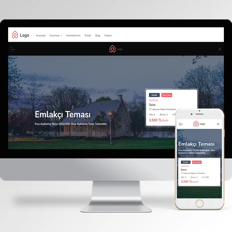 Emlak Hazır Web Sitesi Yazılımı 6