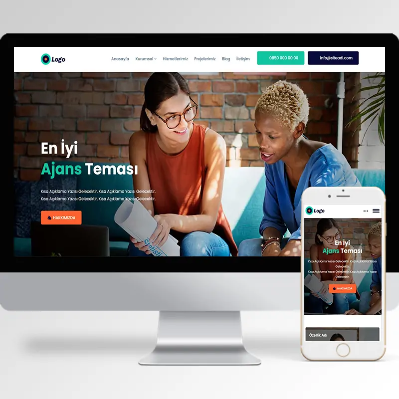 Ajans Hazır Web Sitesi Yazılımı 25