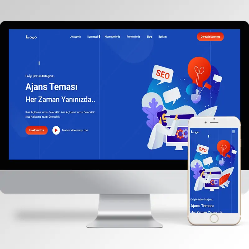 Ajans Hazır Web Sitesi Yazılımı 33