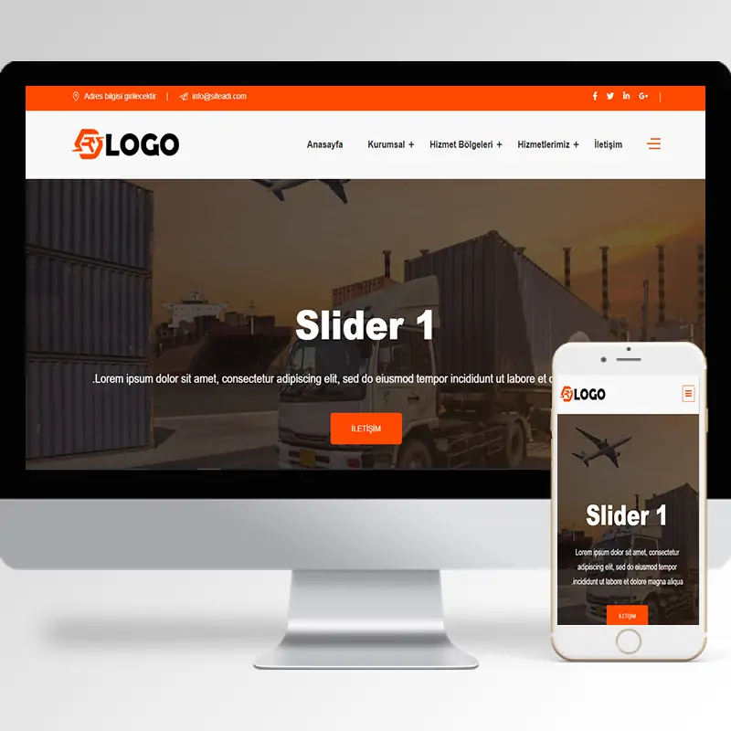 Nakliyat Şirketi Hazır Web Sitesi Yazılımı 4