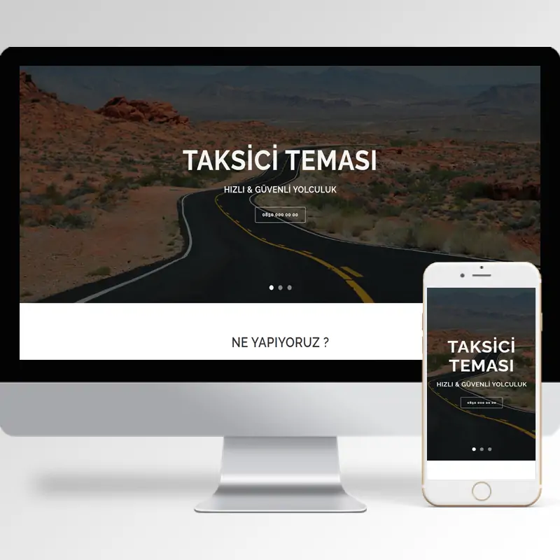 Taksi Durağı Hazır Web Sitesi Yazılımı 11