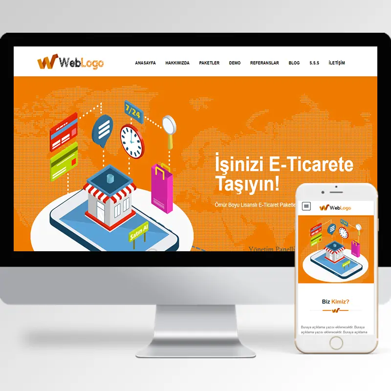 Web Tasarımcı Hazır Web Sitesi Yazılımı