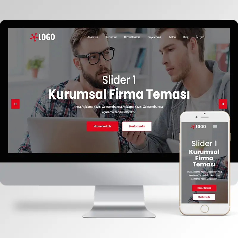 Kurumsal Firma Hazır Web Sitesi Yazılımı 16