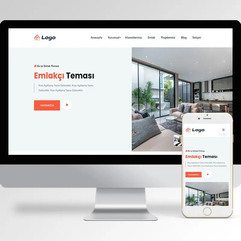 Emlak Hazır Web Sitesi Yazılımı