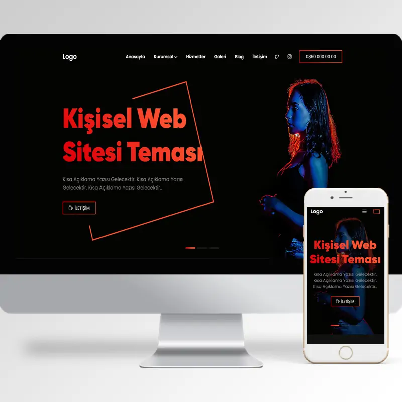 Kişisel Web Sitesi Yazılımı 14