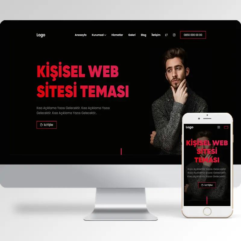 Kişisel Web Sitesi Yazılımı 10