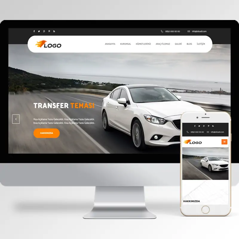 Vip Transfer Hazır Web Sitesi Yazılımı 9