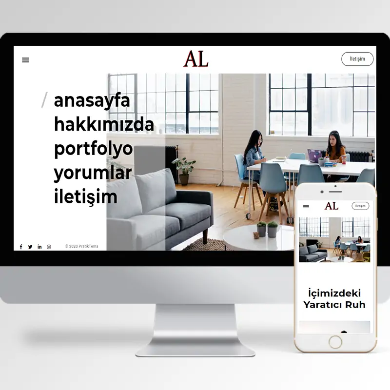 Ajans Hazır Web Sitesi Yazılımı 4