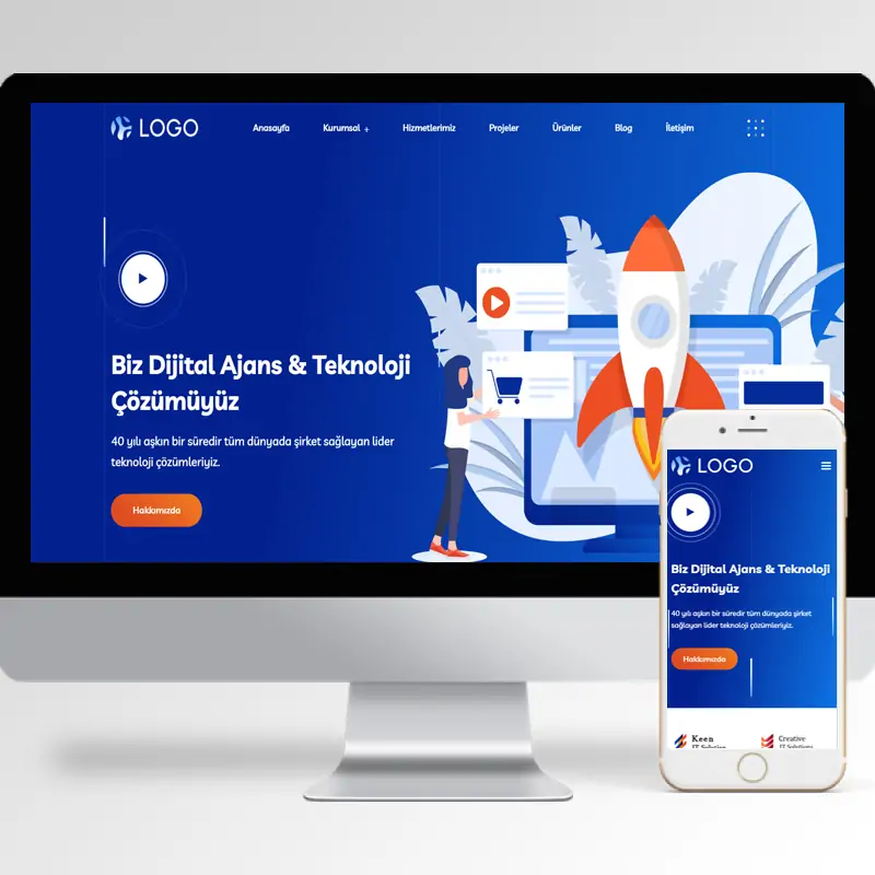 Kurumsal Firma Hazır Web Sitesi Yazılımı 65